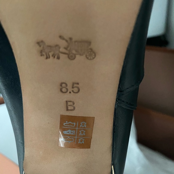 Coach Roma Soft Shine Calf Boot Size 8.5 Black NWT - Picture 7 of 14